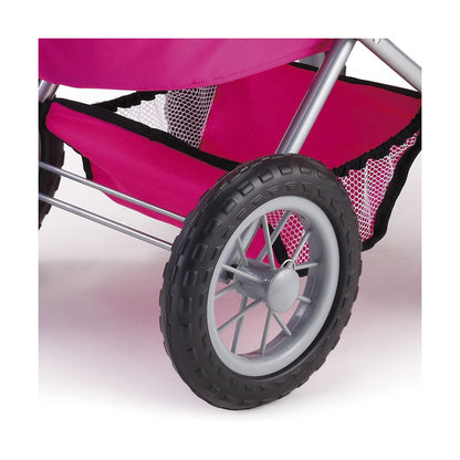 Puppenwägelchen Reig Trendy Classic Pink 45 cm - Meloni2