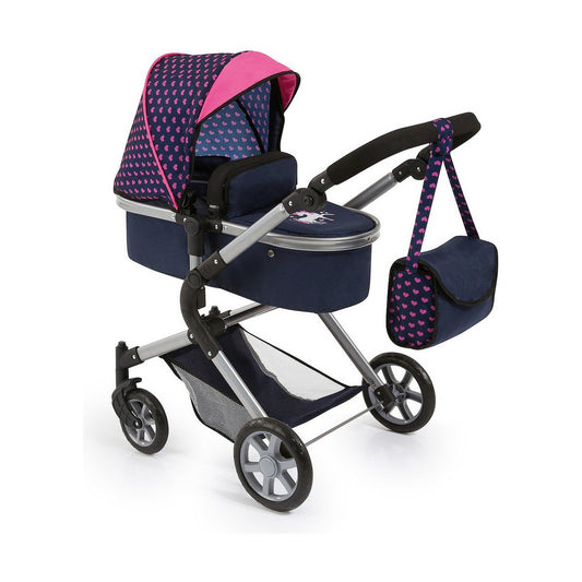 Puppenwägelchen Reig Combi Neo Pro Marineblau 63 cm - Meloni2