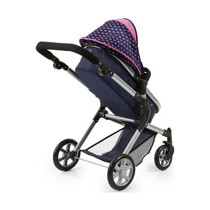 Puppenwägelchen Reig Combi Neo Pro Marineblau 63 cm - Meloni2