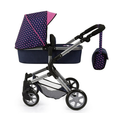 Puppenwägelchen Reig Combi Neo Pro Marineblau 63 cm - Meloni2