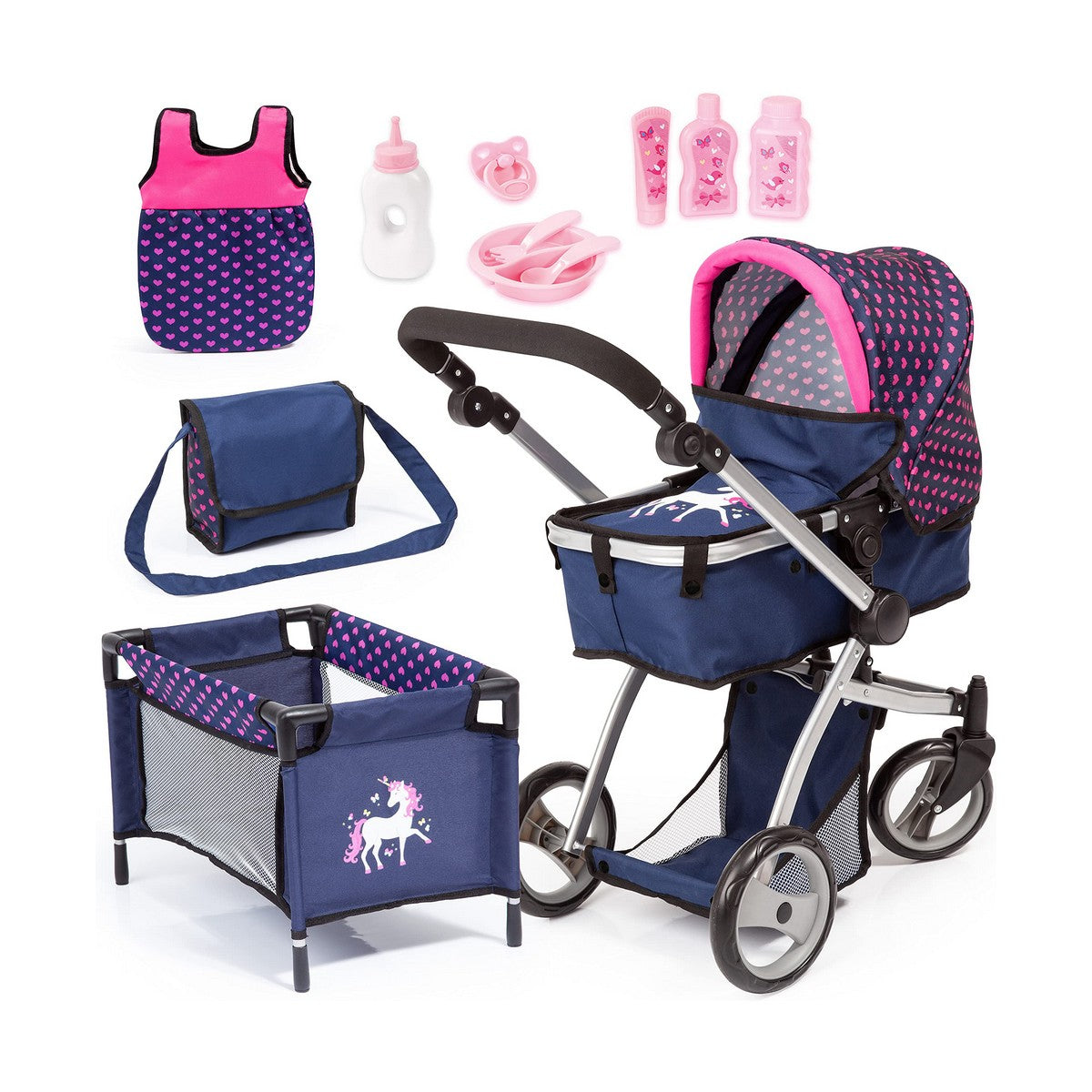 Zubehör für Puppen Reig Mega Combi Einkaufswagen - Meloni2