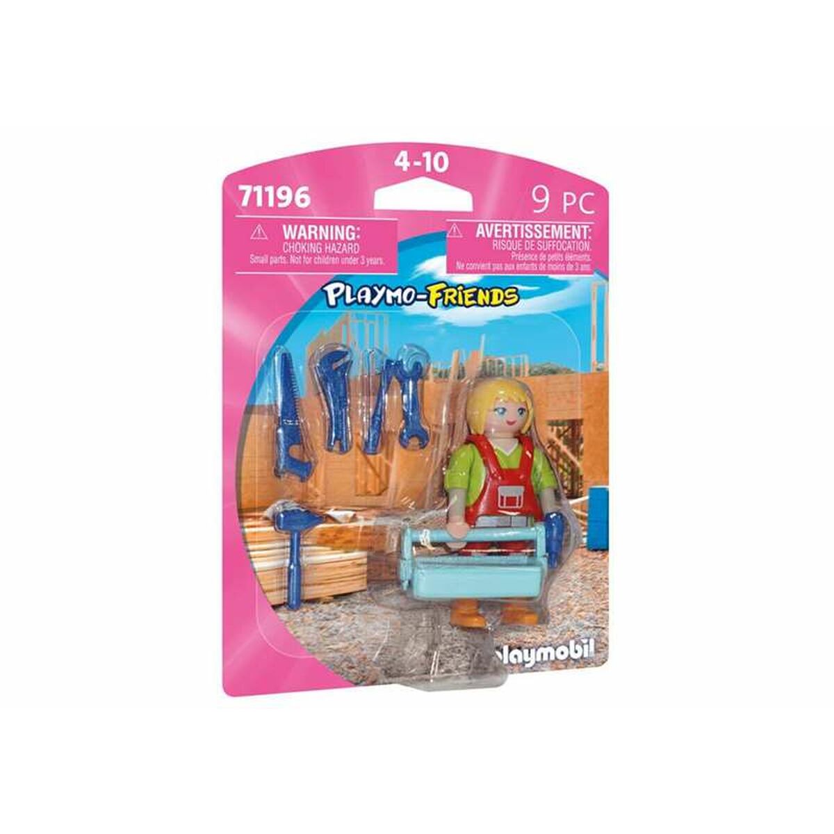 Playset Playmobil 71196 Playmo-Friends Technician 9 Stücke - Meloni2