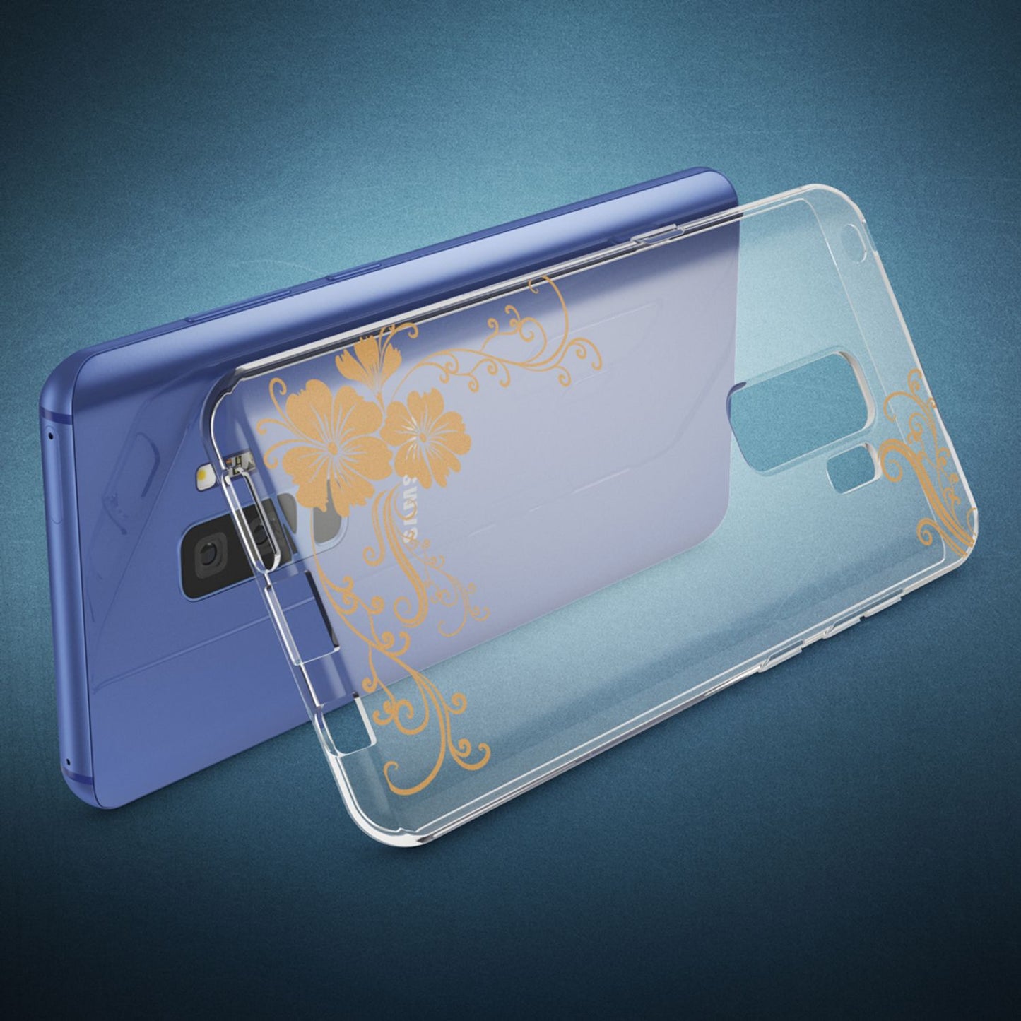 NALIA Handyhülle kompatibel mit Samsung Galaxy S9 Plus, Slim Silikon Motiv Case Schutzhülle Dünn Durchsichtig, Etui Handy-Tasche Back-Cover Transparent Bumper