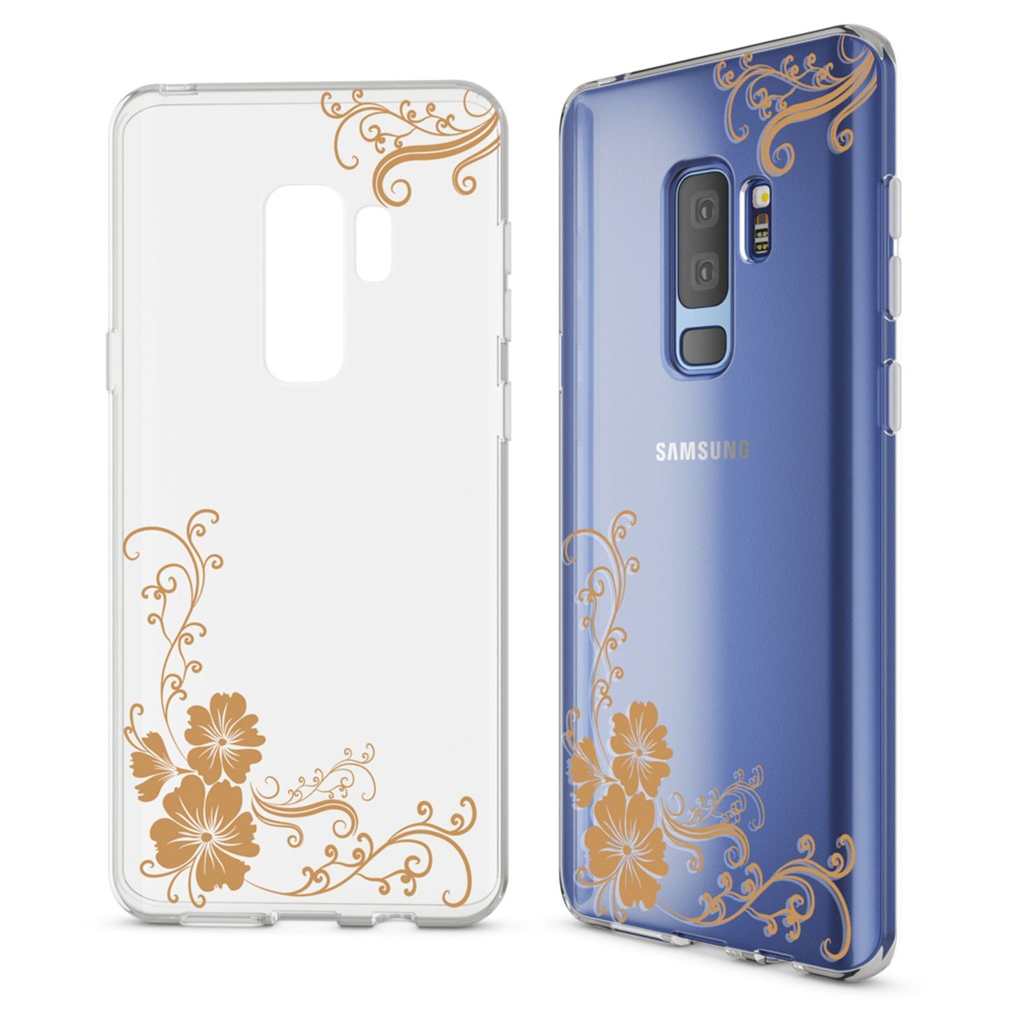 NALIA Handyhülle kompatibel mit Samsung Galaxy S9 Plus, Slim Silikon Motiv Case Schutzhülle Dünn Durchsichtig, Etui Handy-Tasche Back-Cover Transparent Bumper