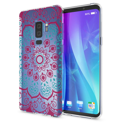 NALIA Handyhülle kompatibel mit Samsung Galaxy S9 Plus, Slim Silikon Motiv Case Schutzhülle Dünn Durchsichtig, Etui Handy-Tasche Back-Cover Transparent Bumper