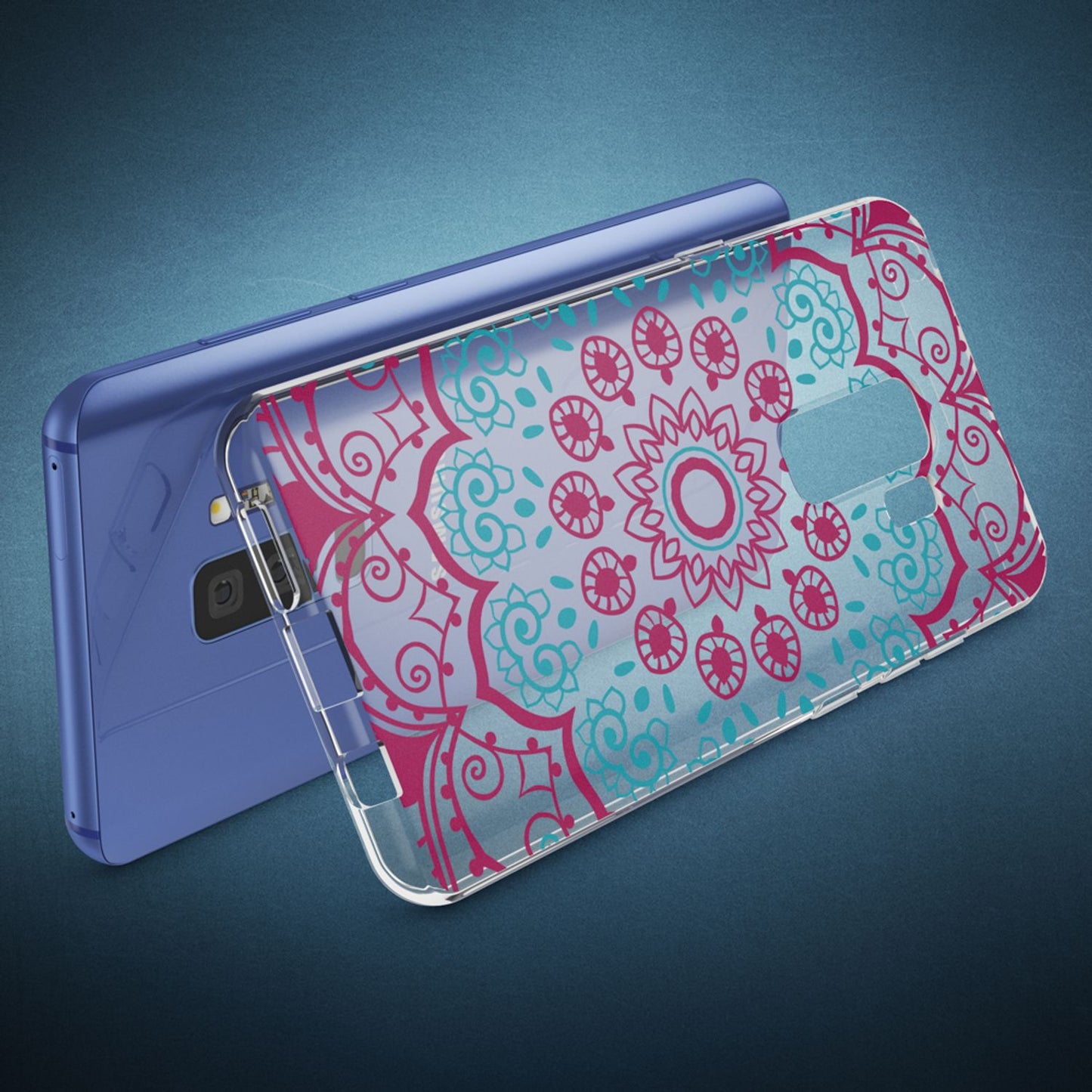 NALIA Handyhülle kompatibel mit Samsung Galaxy S9 Plus, Slim Silikon Motiv Case Schutzhülle Dünn Durchsichtig, Etui Handy-Tasche Back-Cover Transparent Bumper