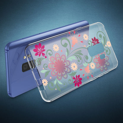 NALIA Handyhülle kompatibel mit Samsung Galaxy S9 Plus, Slim Silikon Motiv Case Schutzhülle Dünn Durchsichtig, Etui Handy-Tasche Back-Cover Transparent Bumper