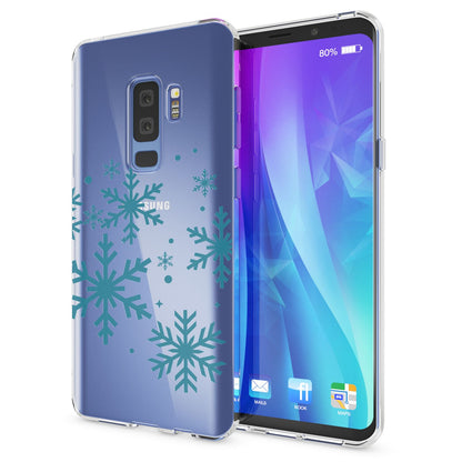 NALIA Handyhülle kompatibel mit Samsung Galaxy S9 Plus, Slim Silikon Motiv Case Schutzhülle Dünn Durchsichtig, Etui Handy-Tasche Back-Cover Transparent Bumper
