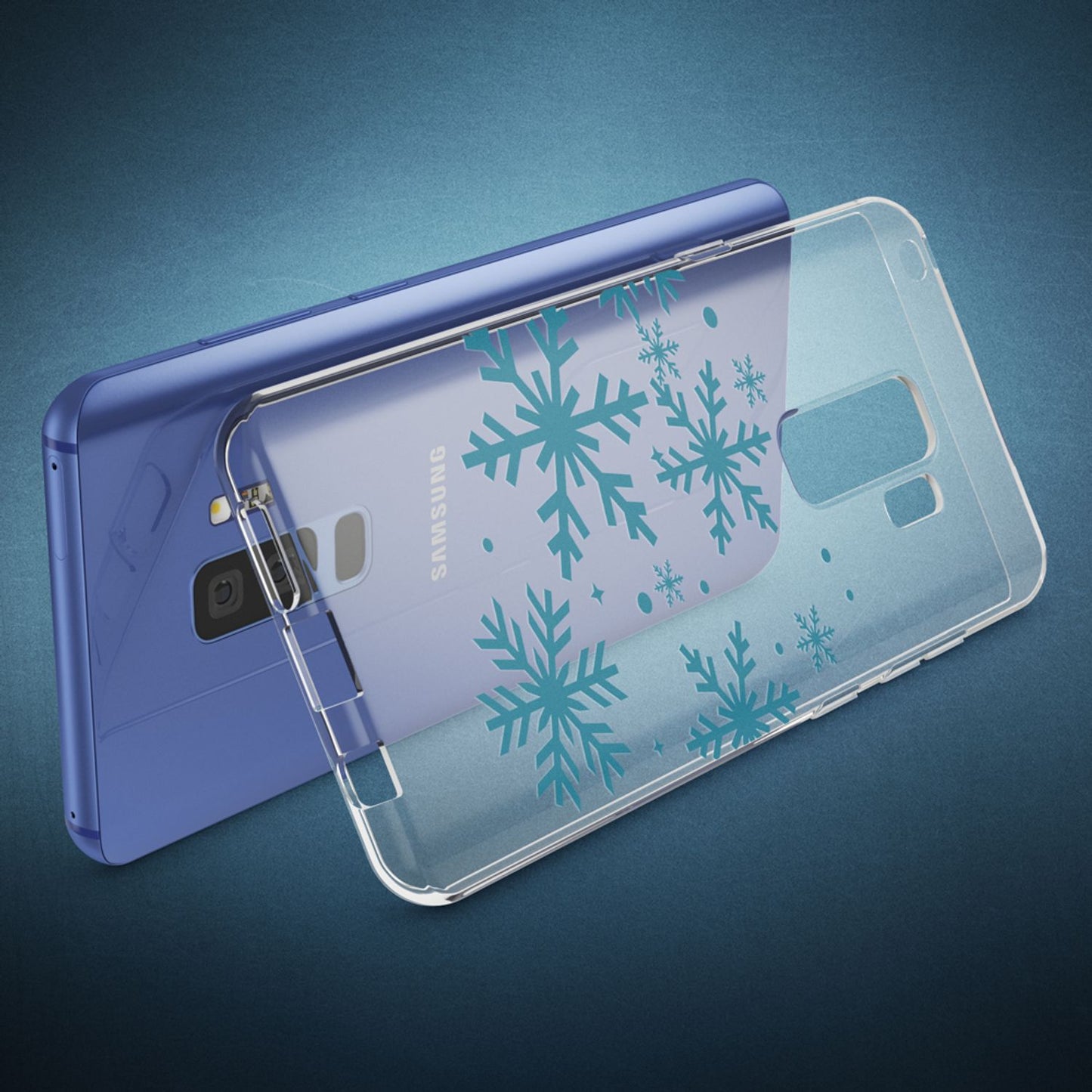 NALIA Handyhülle kompatibel mit Samsung Galaxy S9 Plus, Slim Silikon Motiv Case Schutzhülle Dünn Durchsichtig, Etui Handy-Tasche Back-Cover Transparent Bumper