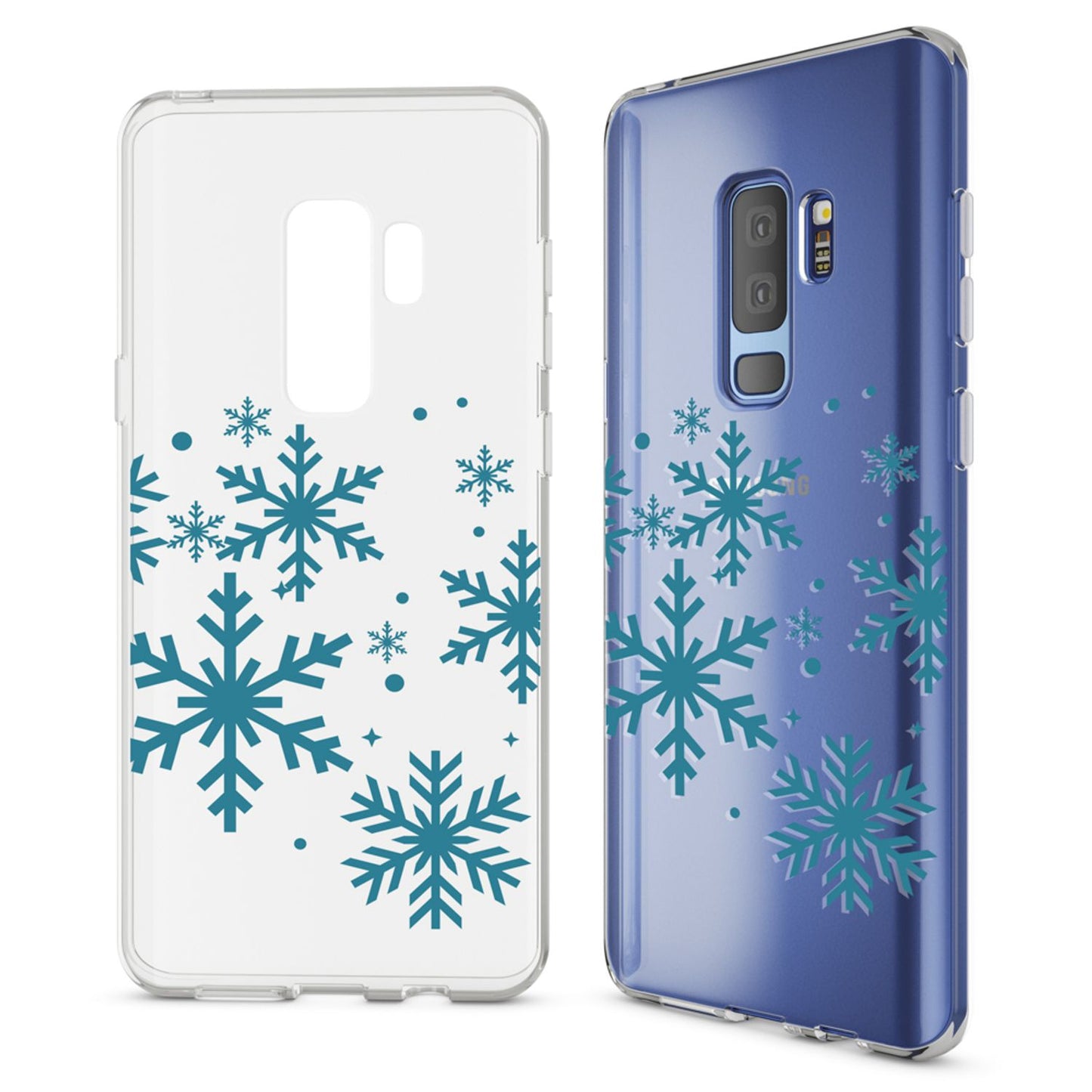 NALIA Handyhülle kompatibel mit Samsung Galaxy S9 Plus, Slim Silikon Motiv Case Schutzhülle Dünn Durchsichtig, Etui Handy-Tasche Back-Cover Transparent Bumper
