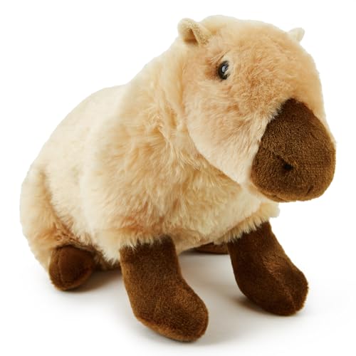 Zappi Co Rhinoceros Rhinoceros Plush Toy (22 cm) Horned Miracle - Soft, Cuddly, 100% Recycled - Mighty African Friend