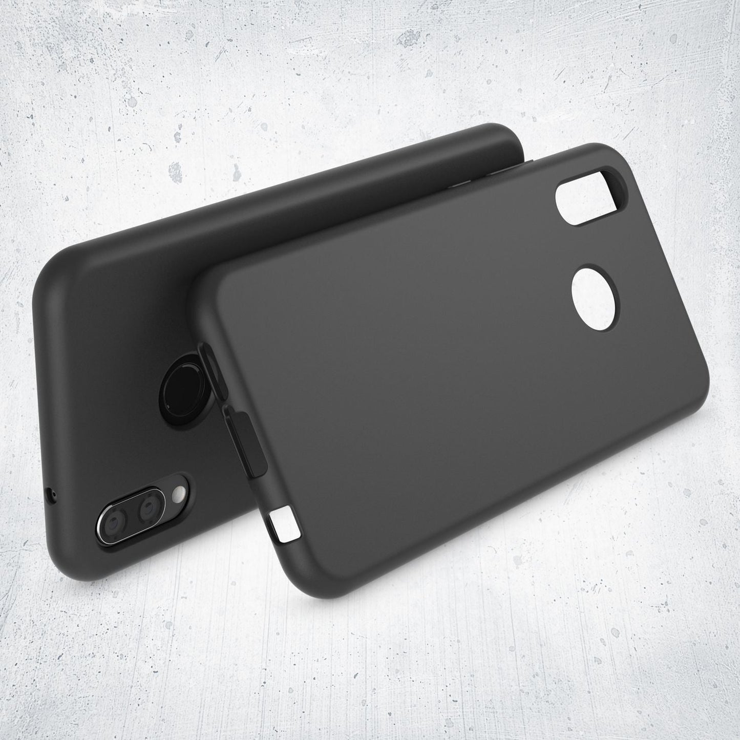 NALIA Neon Silikonhülle für Huawei P20 Lite – Soft-Touch & Signal-Neon – NEONSHOCK (Matte Schutzhülle) – Marke aus Berlin