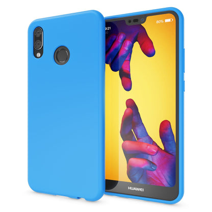 NALIA Neon Silikonhülle für Huawei P20 Lite – Soft-Touch & Signal-Neon – NEONSHOCK (Matte Schutzhülle) – Marke aus Berlin