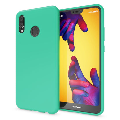 NALIA Neon Silikonhülle für Huawei P20 Lite – Soft-Touch & Signal-Neon – NEONSHOCK (Matte Schutzhülle) – Marke aus Berlin