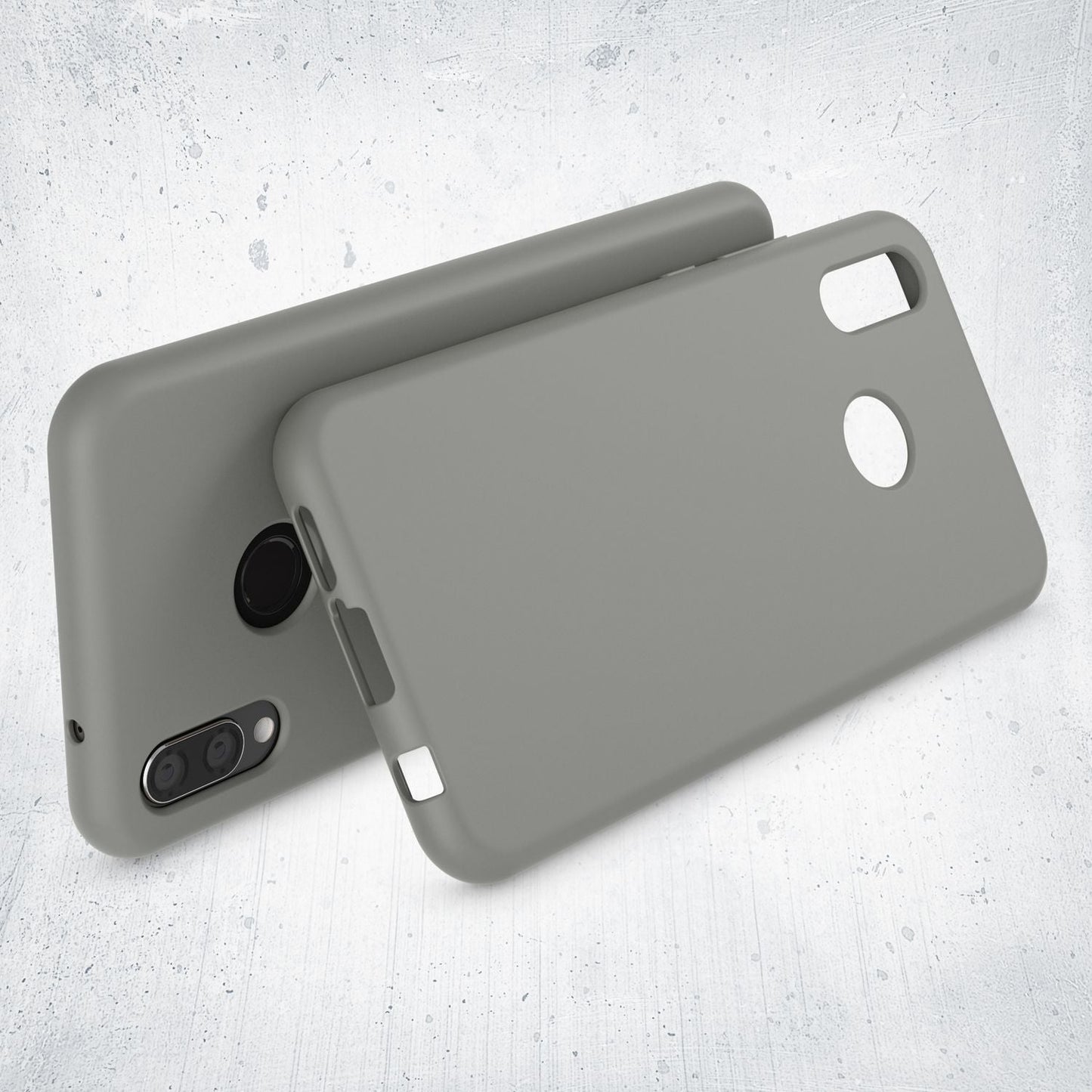 NALIA Neon Silikonhülle für Huawei P20 Lite – Soft-Touch & Signal-Neon – NEONSHOCK (Matte Schutzhülle) – Marke aus Berlin