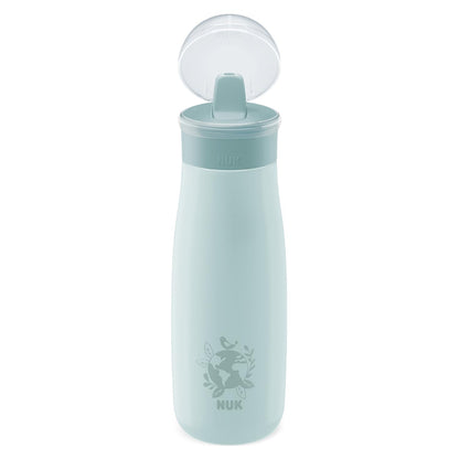 NUK Kiddy Cup Night Trinklernflasche | Schnabeltasse mit Leuchteffekt | 12+ Monate | Auslaufsicher mit harter Trinktülle | Clip und Schutzkappe | BPA-frei | 300 ml | Planeten (blau), 10255678 - Meloni2