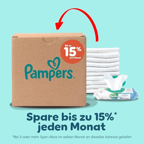 Pampers Premium Protection Pants Größe 4, 168 Windeln, 9kg-15kg, Mit 360° Passform und 2x breiteren Bündchen als vorher für unseren besten Komfort & Schutz