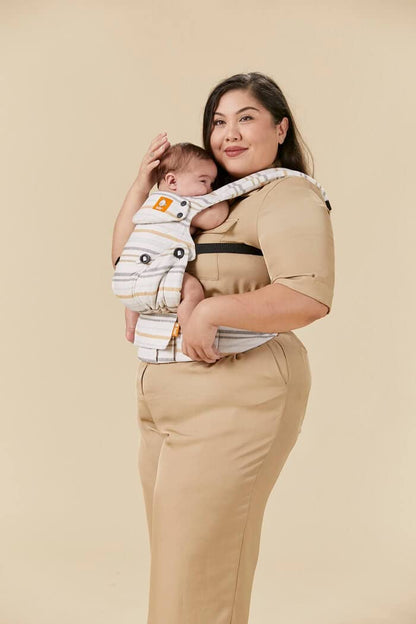 Tula Explore Babytrage für Neugeborene ab Geburt, 3-in-1 Baby-Tragetasche Bauchtrage Rückentrage Ergonomisch (3,2-20,4 kg), Play