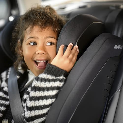 Maxi-Cosi RodiFix S i-Size Kindersitz, 100–150 cm, 3,5–12 Jahre, Autositz Kinder, 3 Liegepositionen, Verstellbare Höhe/Breite, G-CELL Side Impact Protection, AirProtect-Sicherheitskissen, Basic Black - Meloni2