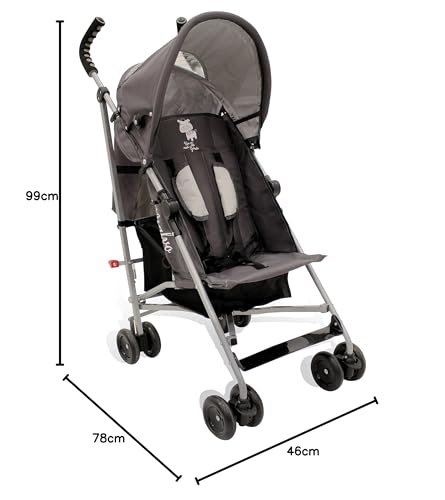 Asalvo 12715 Kinderwagen Yolo Zebra, mehrfarbig - Meloni2