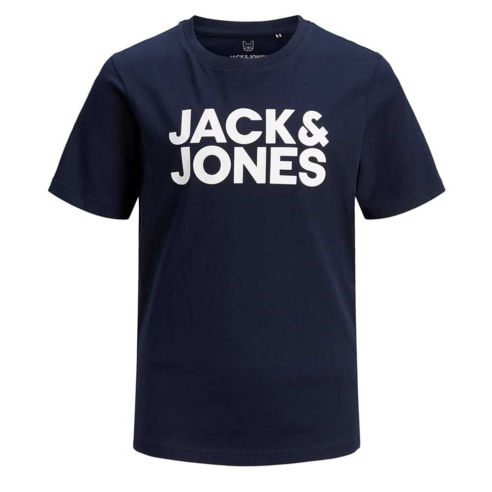 JACK & JONES Herren Jjecorp Logo Tee Ss Crew Neck Noos Jr T-Shirt