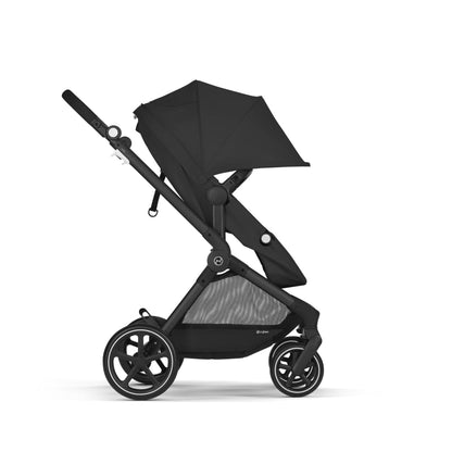 CYBEX Gold Kinderwagen EOS 2-in-1, Reisesystem, Ab Geburt bis 22 kg (ca. 4 Jahre), Lava Grey
