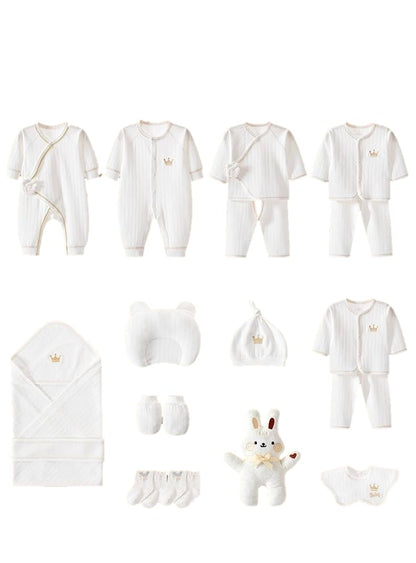 Passt! Baby Clothing Set Complete Gift Set Girls Boys Newborn First Equipment 20 Pieces 100% Cotton 0-6 Months