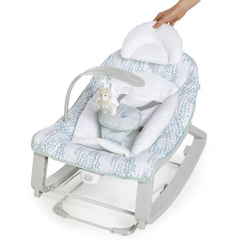 Ingenuity, Keep Cozy 3 in 1 Grow with me Wippe Weaver mit Vibrationen, 2 Liegepositionen und 3 Wippfunktionen, mehrfarbig