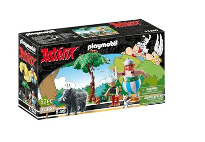 PLAYMOBIL Asterix 71542 Roman Camp, Exciting Conquest of the Camp by the Gauls, Includes Magic Potion for More Body Strength, Detailed Toy for Children from 5 Years