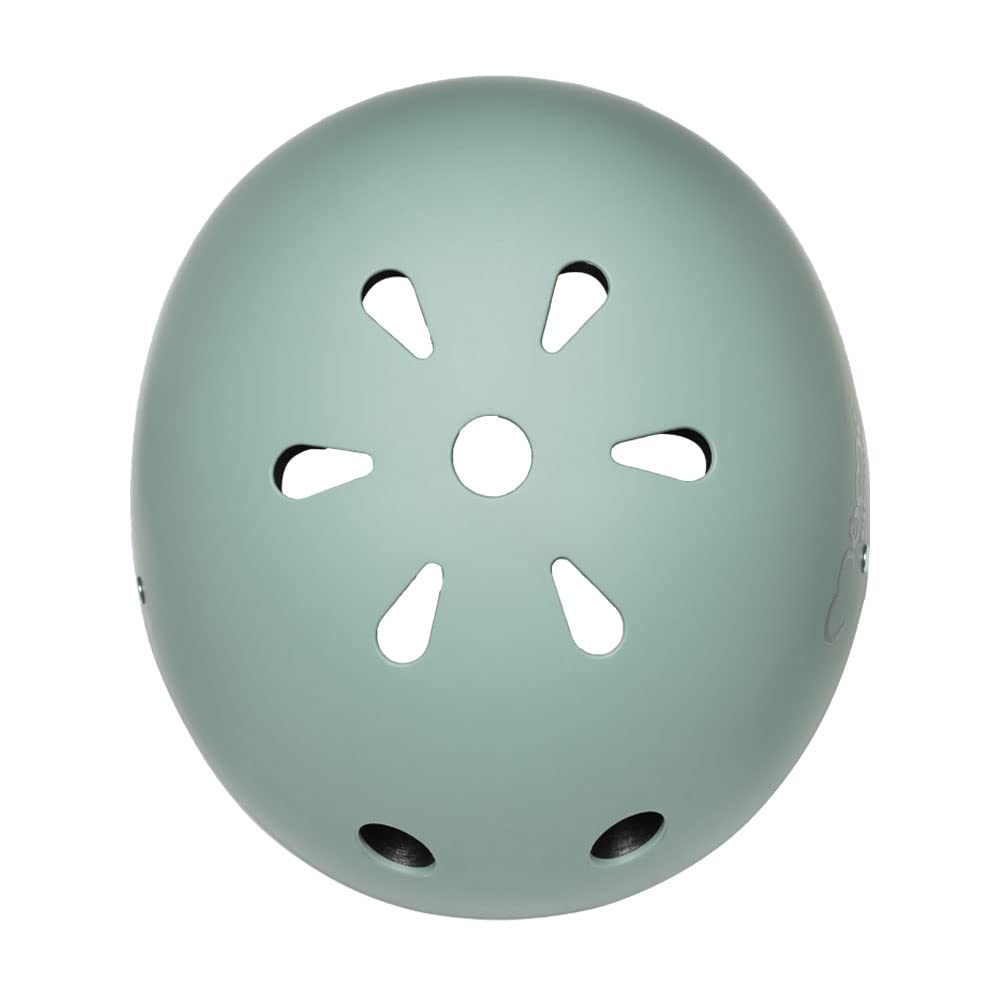 MoMi Mimi Kinderhelm verstellbar, Kopfumfang 47 – 58 cm (1-4 Jahre), stoß- und schlagfester Fahrradhelm für Kinder, 11 Lüftungsöffnungen, Schaumstoffpolsterung, Einstellbarer Kinnriemen