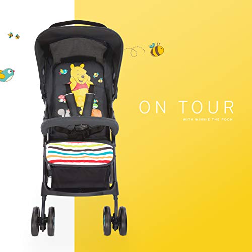 Hauck Lightweight Stroller up to 18 kg with reclining function from birth, small foldaway, sun canopy, large basket