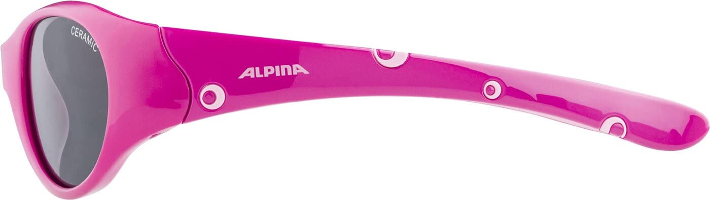 ALPINA FLEXXY GIRL - Verspiegelte und Bruchsichere Sonnenbrille Mit 100% UV-Schutz Für Kinder