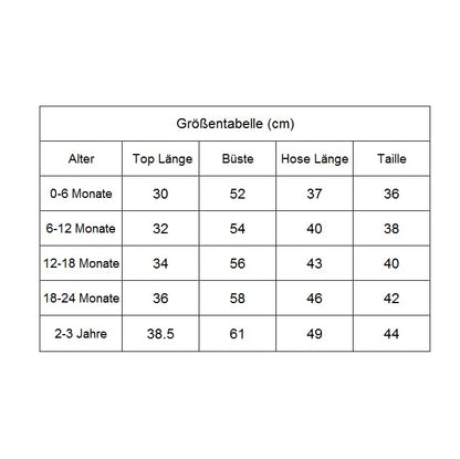 Baby Boys Girls Outfit Snow Sweatshirt + Trousers Two Piece Set Christmas New Year Baby Newborn Clothing