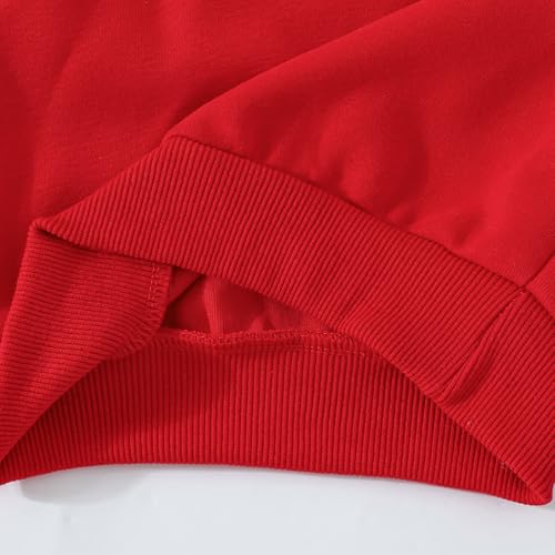 Mädchen Herz Pullover Baumwolle Kinder Valentinstag Sweatshirt Crew Neck Langarm Winter Kleidung Tops 2-7 Jahre