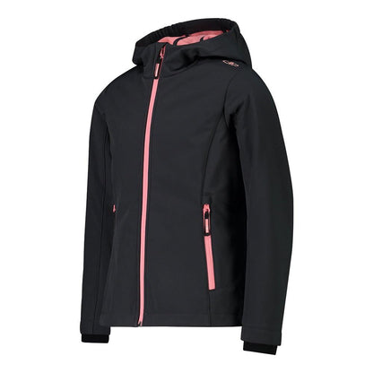 CMP Unisex Children's Kid G-jacket with Fixed Hood Softshell Jacket 