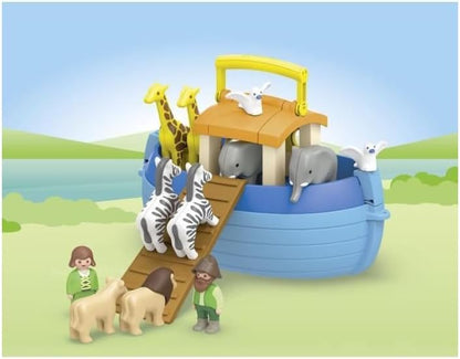 PLAYMOBIL JUNIOR | Meine Mitnehm-Arche Noah | nachhaltiges Spielzeug für Kinder ab 1 Jahr | 71681