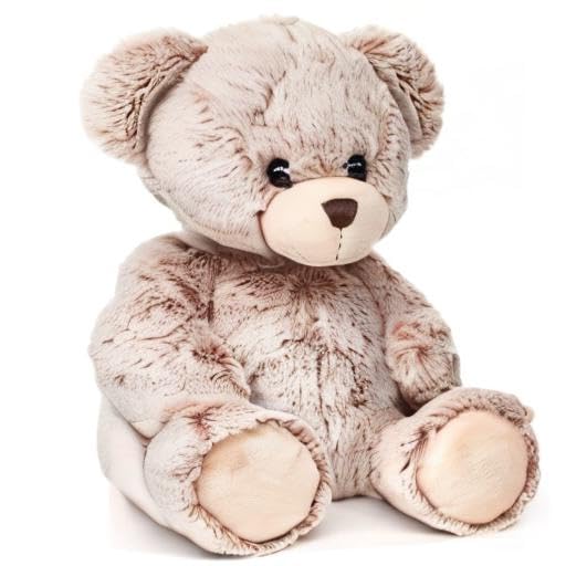 Uni-Toys - Teddy Bear, Super Soft (Dark Brown) - 24 cm (Height) - Plush Bear, Teddy - Plush Toy, Cuddly Toy