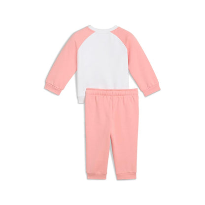 PUMA Unisex Baby Minicats Ess Raglan Crew Set Fl Inf Gestrickte Anzüge