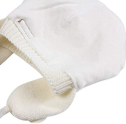 DRESHOW Unisex Baby Mütze Süßer Bär Kleinkind Earflap Beanie Warm für Herbst Wintermütze
