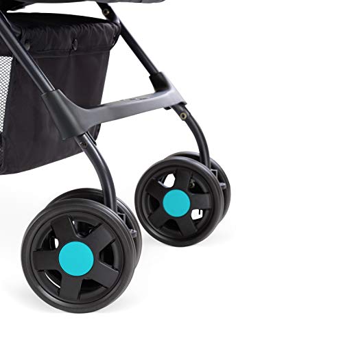 Hauck Lightweight Stroller up to 18 kg with reclining function from birth, small foldaway, sun canopy, large basket