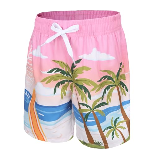 Badehose Jungen Kinder Badeshorts Schnell Trocknende Boardshorts Hawaii Strand Shorts 5-14 Jahre