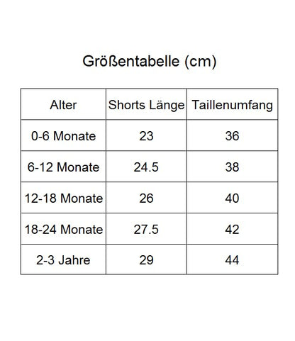 Himllauen Baby Jungen Shorts 3er-Pack Sommer Einfarbig Shorts 0-3 Jahre Kinder Kurze Hosen
