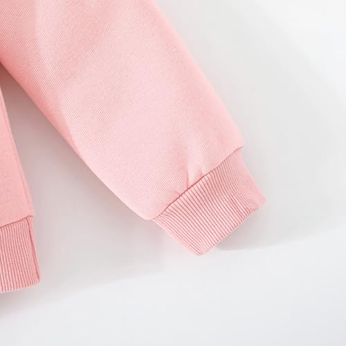 Mädchen Herz Pullover Baumwolle Kinder Valentinstag Sweatshirt Crew Neck Langarm Winter Kleidung Tops 2-7 Jahre