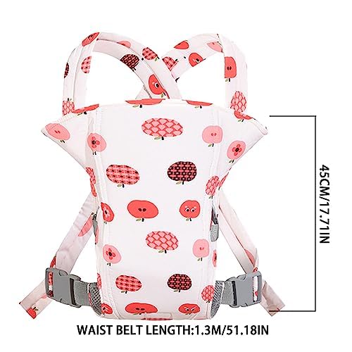 Babytrage,Babytrage Neugeborene ab Geburt,Tragetuch Baby Nugeboren,Atmungsaktive Baby Tragetuch,Babyrückentragen 0-15Kg,Neugeborene Verstellbare Babytrage