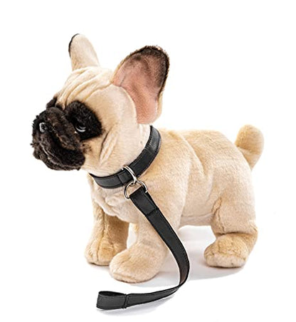 Uni-Toys - Französische Bulldogge (beige) - Ohne Leine - 26 cm (Länge) - Plüsch-Hund - Plüschtier, Kuscheltier