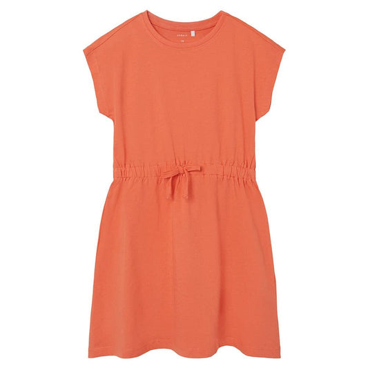 NAME IT Girls' Nkfmie SS Dress Noos 