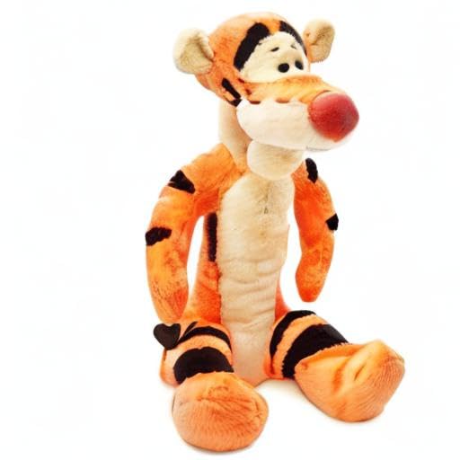 Disney Store Offizielles mittelgroßes I-Aah-Kuscheltier, 18 cm, von Winnie Puuh, Besticktes Kuscheltier mit Flauschiger Mähne und Schwanzspitze, Stickereien, geeignet ab 3 Jahren