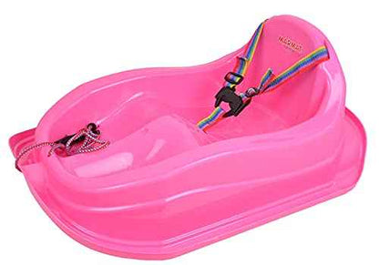 Children's Sledge with Safety Belt up to 3 Years