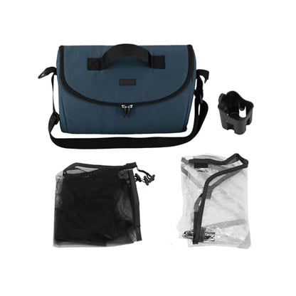 MoMi Kinderbuggy CLARA, Kinderwagen ab dem 6. Lebensmonat, bis 22 kg Körpergewicht, 5-Punkt-Sicherheitsgurt, Fußsack, Getränkehalter, Einkaufskorb, Wickeltasche, Insekten- und Regenschutz