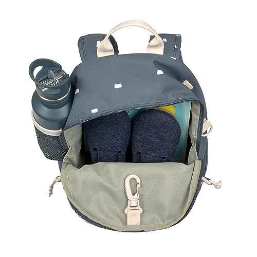 LÄSSIG Children's Backpack Nursery Bag with Chest Strap 6.5 L from 3 Years, Adventure Tractor, Kids Backpack